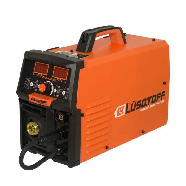 Soldadora Inverter Dual Lüsqtoff EVOMIG-220 – MIG/MMA / 200A / 9.7 kW / Bobina 5 Kg / Profesional