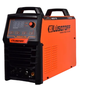 Cortadora de Plasma Profesional Lüsqtoff INCUT-70 – Hasta 24 mm / 70 A / Arco Piloto / Trifásica / Trafimet A81