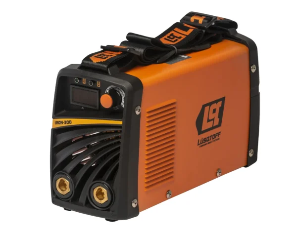 Soldadora Inverter MMA Lüsqtoff IRON-300 – 220A / 220V / Electrodos 4 mm / Sinérgica / Profesional