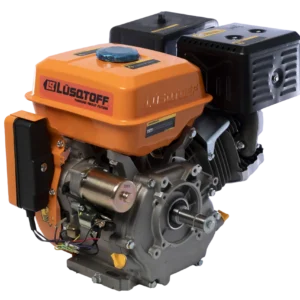 Motor Universal Nafta Lüsqtoff LM420E – 15 HP / Arranque Eléctrico / 414 cc / Sensor de Aceite / Eje 25 mm