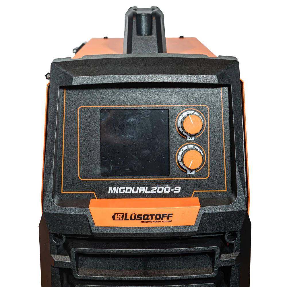 Soldadora Inverter MIG Dual Lüsqtoff MIGDUAL200-9 – 200A / MMA + MIG PULSE / Sinérgica LCD / 220V - Image 6