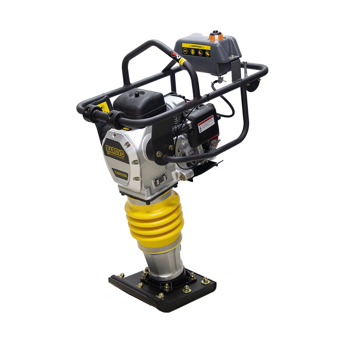 Vibroapisonador Compactador Barovo 80BH – Motor Honda GX100 / 3 HP / 4 Tiempos / Ideal para Suelos Granulares - Image 3