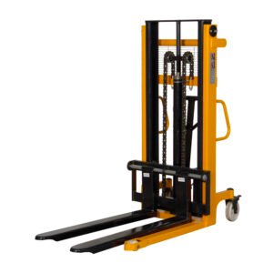 Apilador Hidráulico Duroll – 1 Ton / 3 m de Elevación / Horquilla Ajustable