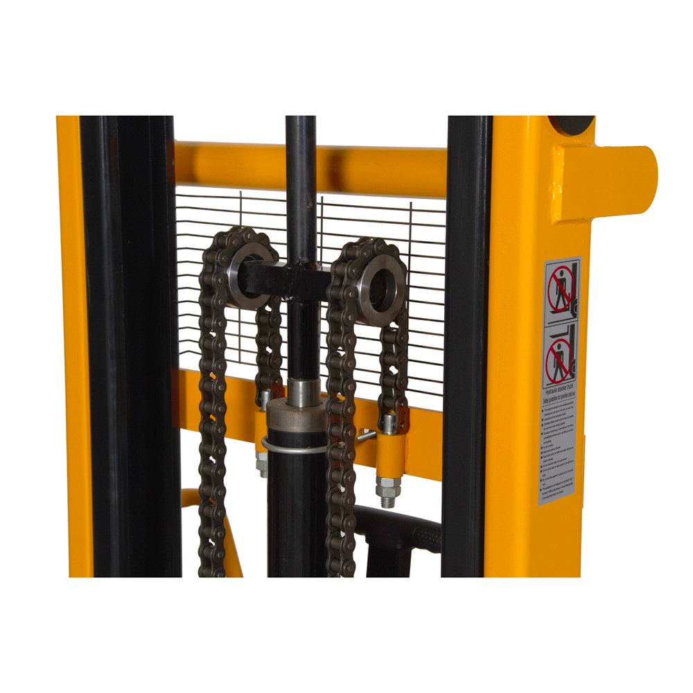 Apilador Hidráulico Profesional Duroll – 2 Ton / 2 m de Elevación / Horquilla Ajustable 690×1150 mm / Doble Puerta-C / Bomba a Pedal con Freno - Image 2