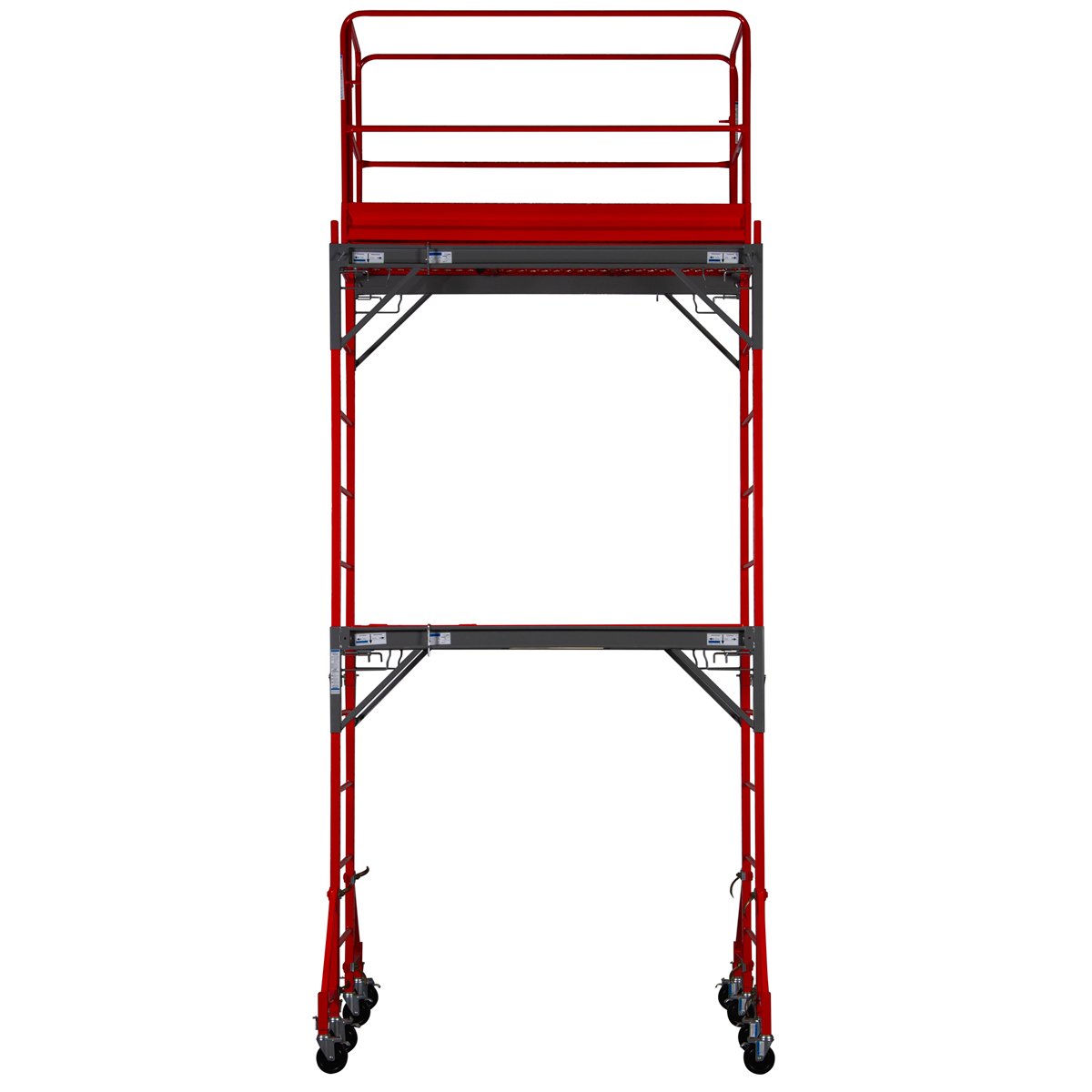 Andamio Doble Multiuso Portátil Duroll – 3,7 m / 450 kg / Ruedas con Freno / Completo con Accesorios - Image 2