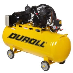 Compresor de Aire Duroll CM0315T – 3 HP / 150 L / Trifásico / Bicilíndrico / 8 Bar / Con Aceite