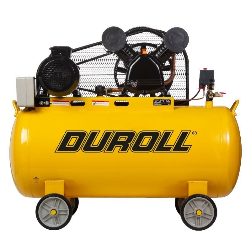 Compresor de Aire Duroll CD0530T – 5 HP / 300 L / Trifásico / Bicilíndrico / 8 Bar / Con Aceite - Image 3