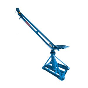 Electroguinche con Pluma Giratoria 500/1000 kg – 2,2 kW / Monofásico / 30 m de Cable / Estructura Completa