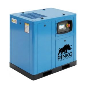 Compresor a Tornillo RINKO 15HP — RK-1508 – 1600 L/min / 8 Bar / 1000×720×1060 mm / 230 kg / Inverter Trifásico