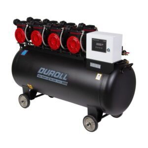 Compresor Sin Aceite Duroll CD200OL – 200 L / 1680 W × 4 / 220V / 750 L/min