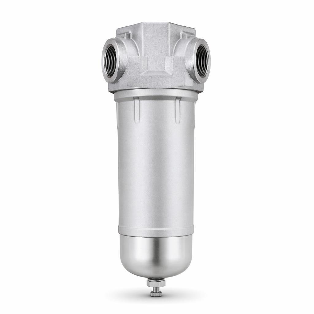 Filtro Ciclónico de Línea Rinko RFC-75 – 10,5 m³/min / hasta 16 bar / Conexión 1 1/2"