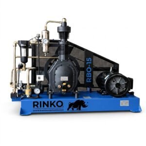 Booster de Alta Presión Rinko RBO-15 – 15 HP / 2 m³/min / 30–40 bar