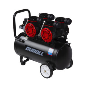 Compresor Sin Aceite Duroll CD50216OL – 50 L / 4 HP (2×1680 W) / 220V / 220 L/min