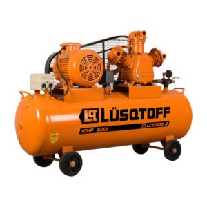 Compresor de Aire Lüsqtoff LC10500-8 – 10 HP / 500 L / 900 L/min / Tricilíndrico / Trifásico