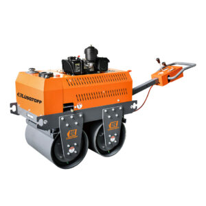 Rodillo Compactador Doble Diésel Lüsqtoff RCDDL186-8 – Diésel 10 HP / 20 KN / arranque eléctrico / 550 kg