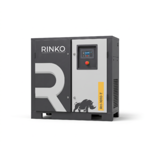 Compresor a Tornillo Rinko RH-1510-T – 15 HP / Horizontal / Inverter / 380V Trifásico
